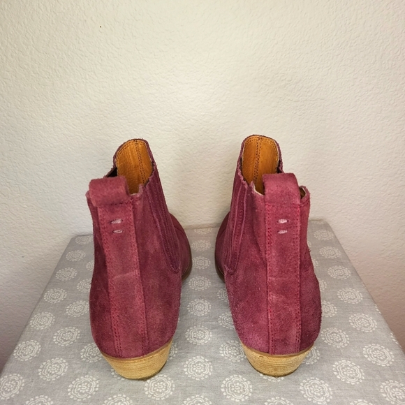 Urban Outfitters Suede Leather Ankle Boots size 3 - Picture 4 of 8